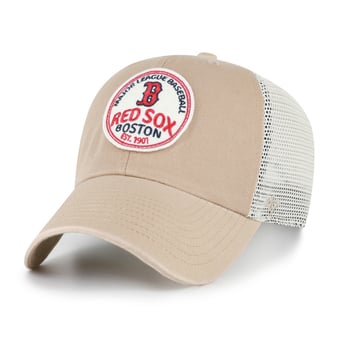 Men's '47  Khaki Boston Red Sox Clean Up Adjustable Hat