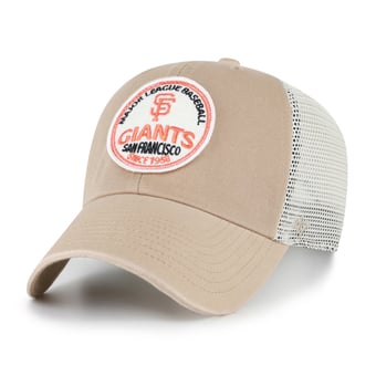 Men's '47  Khaki San Francisco Giants Clean Up Adjustable Hat