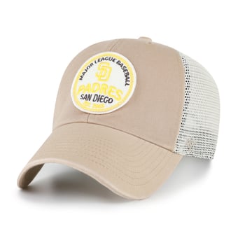 Men's '47  Khaki San Diego Padres Clean Up Adjustable Hat