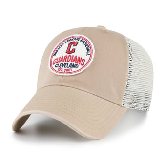 Men's '47  Khaki Cleveland Guardians Clean Up Adjustable Hat
