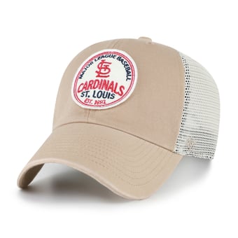Men's '47  Khaki St. Louis Cardinals Clean Up Adjustable Hat