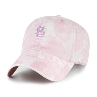 Women's '47 Pink St. Louis Cardinals Gardenia Clean Up Adjustable Hat