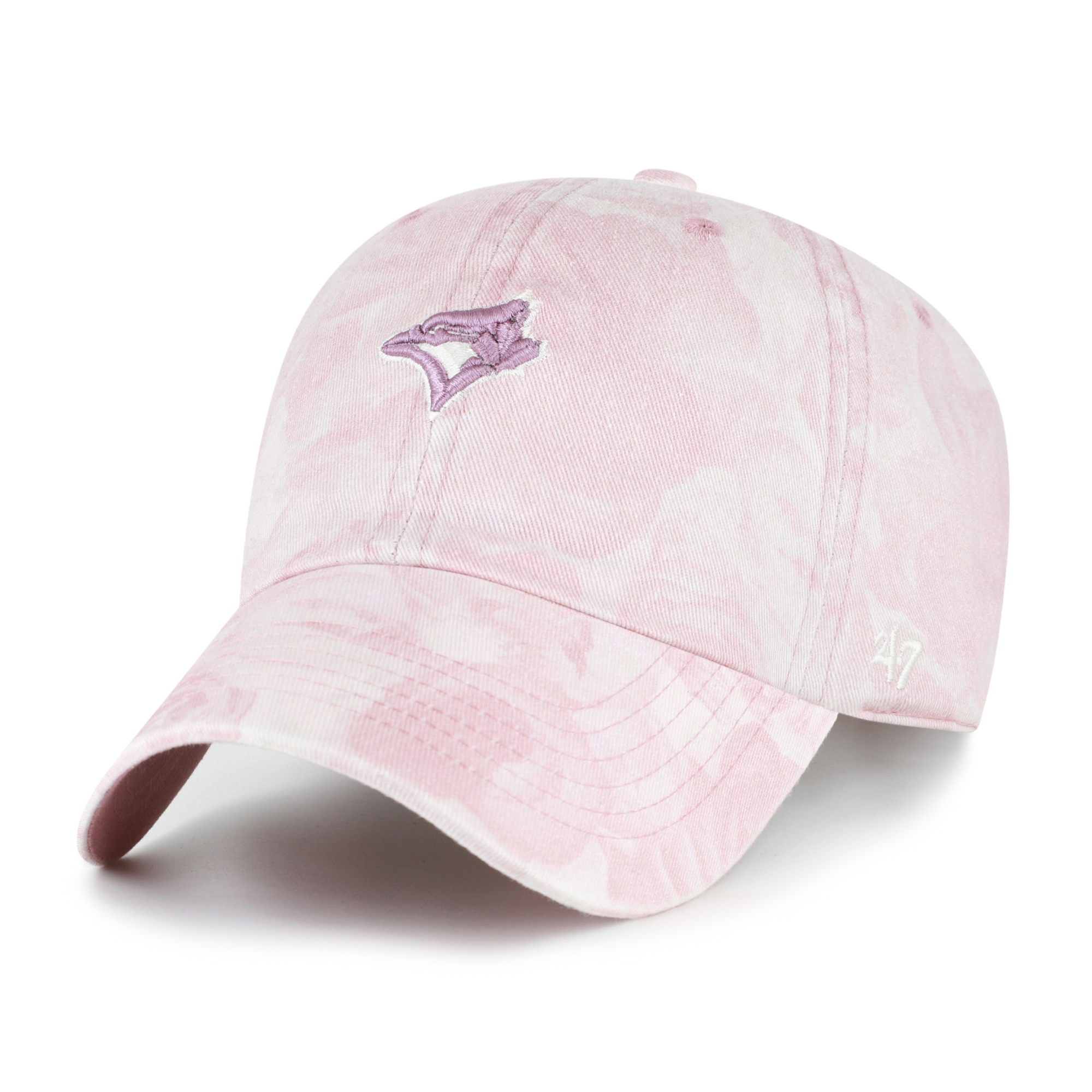 Women's '47 Pink Toronto Blue Jays Gardenia Clean Up Adjustable Hat