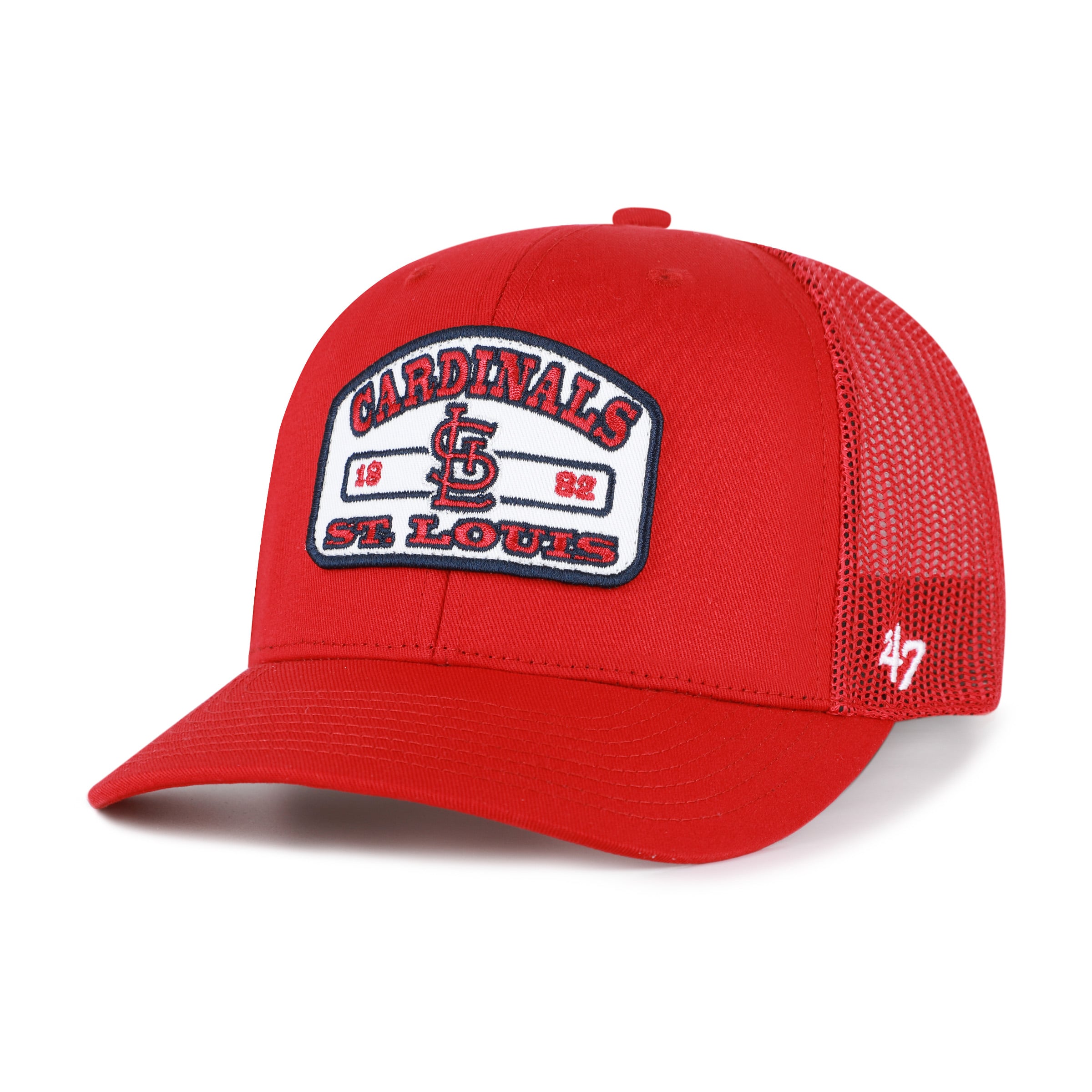 Men's '47  Red St. Louis Cardinals Roadway Trucker Adjustable Hat