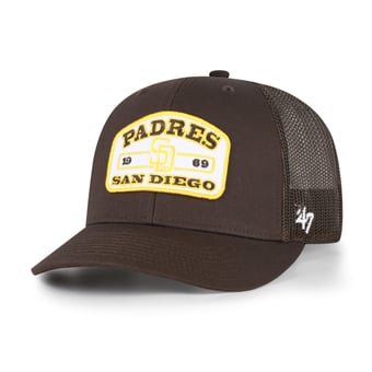 Men's '47  Brown San Diego Padres Roadway Trucker Snapback Hat
