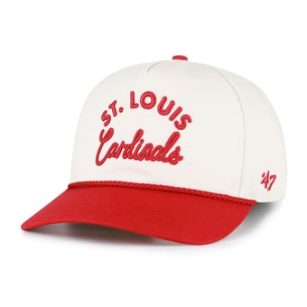 Unisex '47 Natural/Red St. Louis Cardinals Rope Script Hitch Adjustable Hat