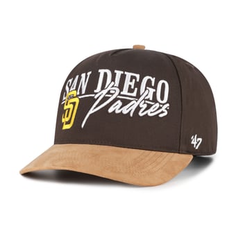 Men's '47 Brown/Light Brown San Diego Padres Scribe Line Hitch Adjustable Hat