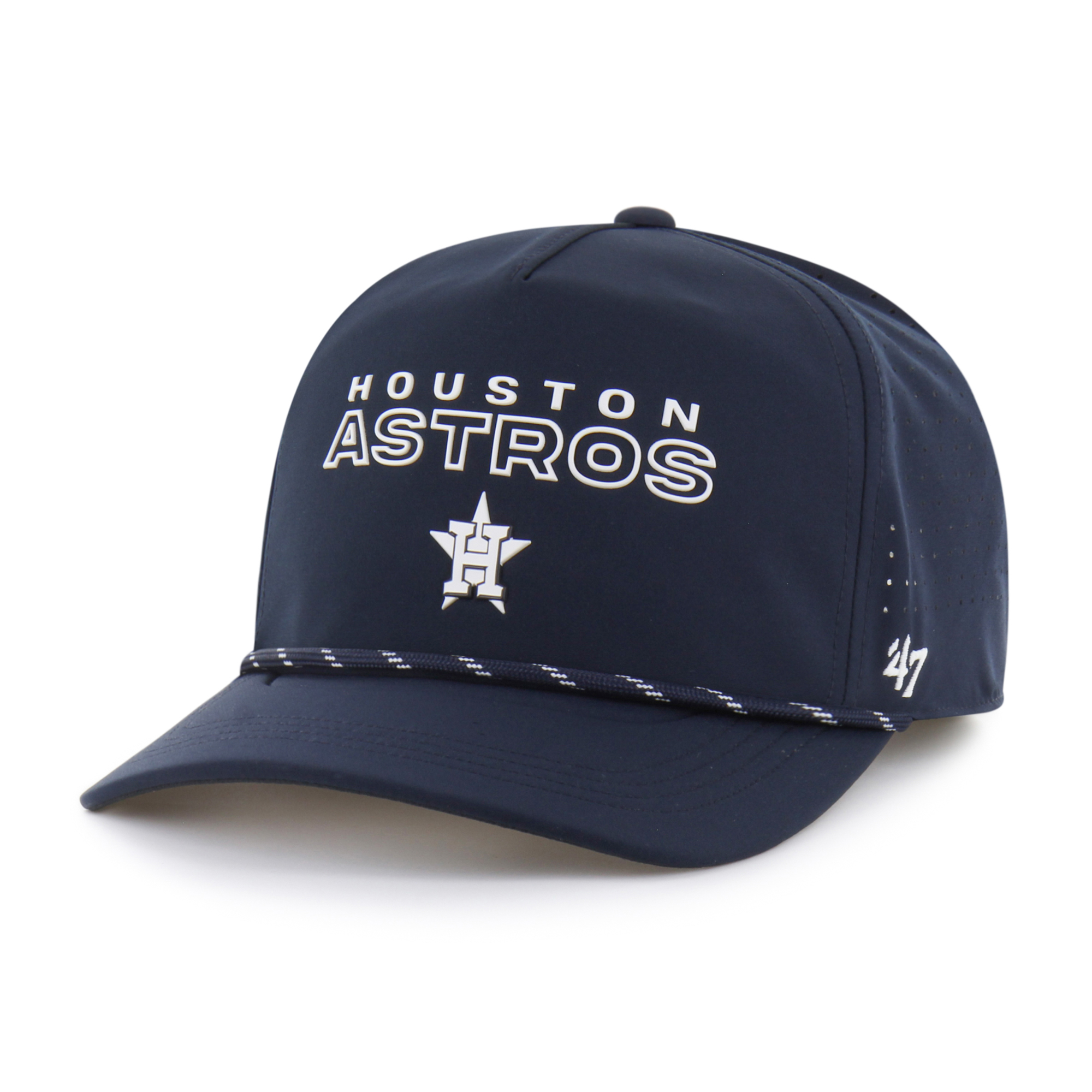 Men's '47 Navy Houston Astros Vault Hitch Adjustable Hat
