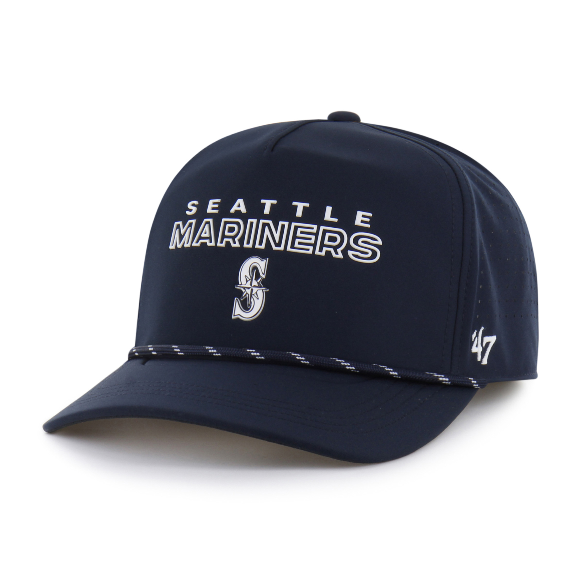 Men's '47 Navy Seattle Mariners Vault Hitch Adjustable Hat