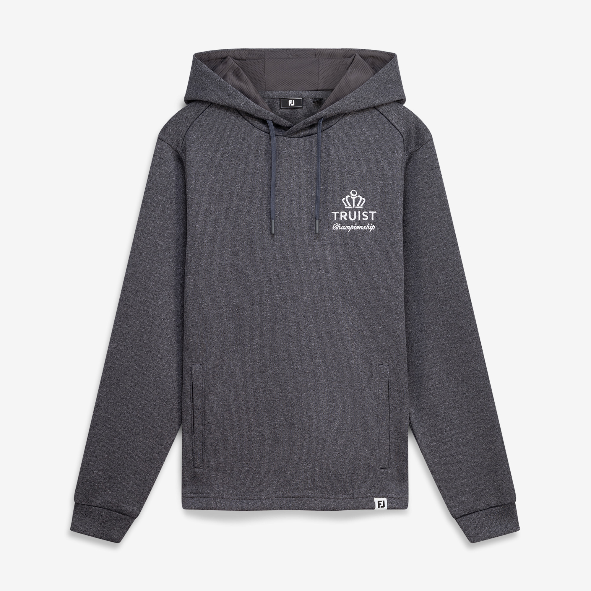 Youth FootJoy Heather Charcoal Truist Championship Lightweight Hoodie
