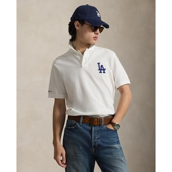 Polo Ralph Lauren  White Dodgers Polo Shirt