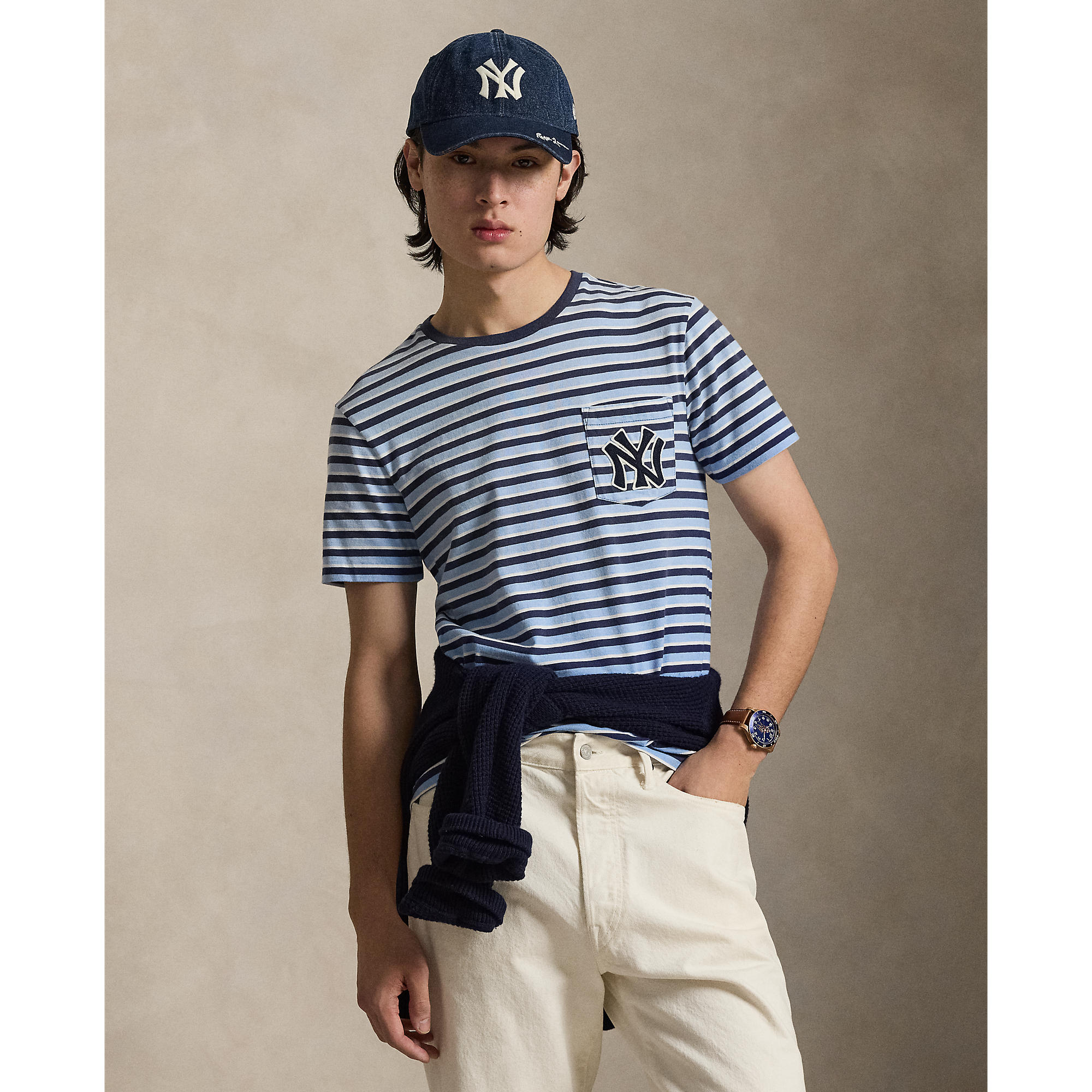 Polo Ralph Lauren Blue Yankees T-Shirt