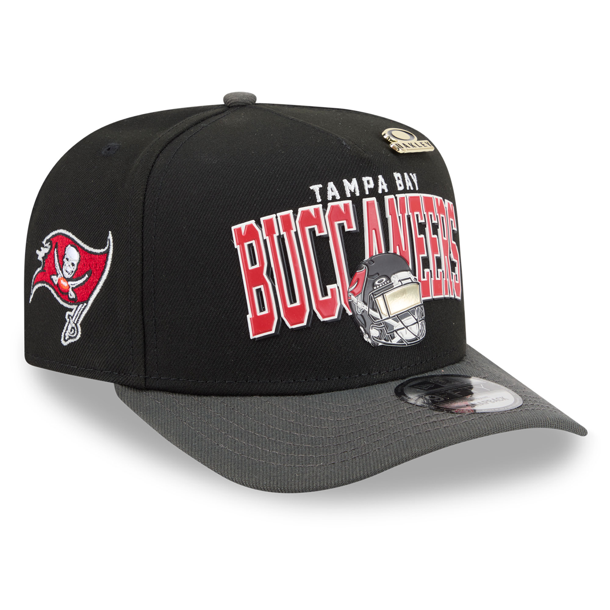 Men's New Era x Oakley  Black Tampa Bay Buccaneers 9FIFTY Snapback Hat