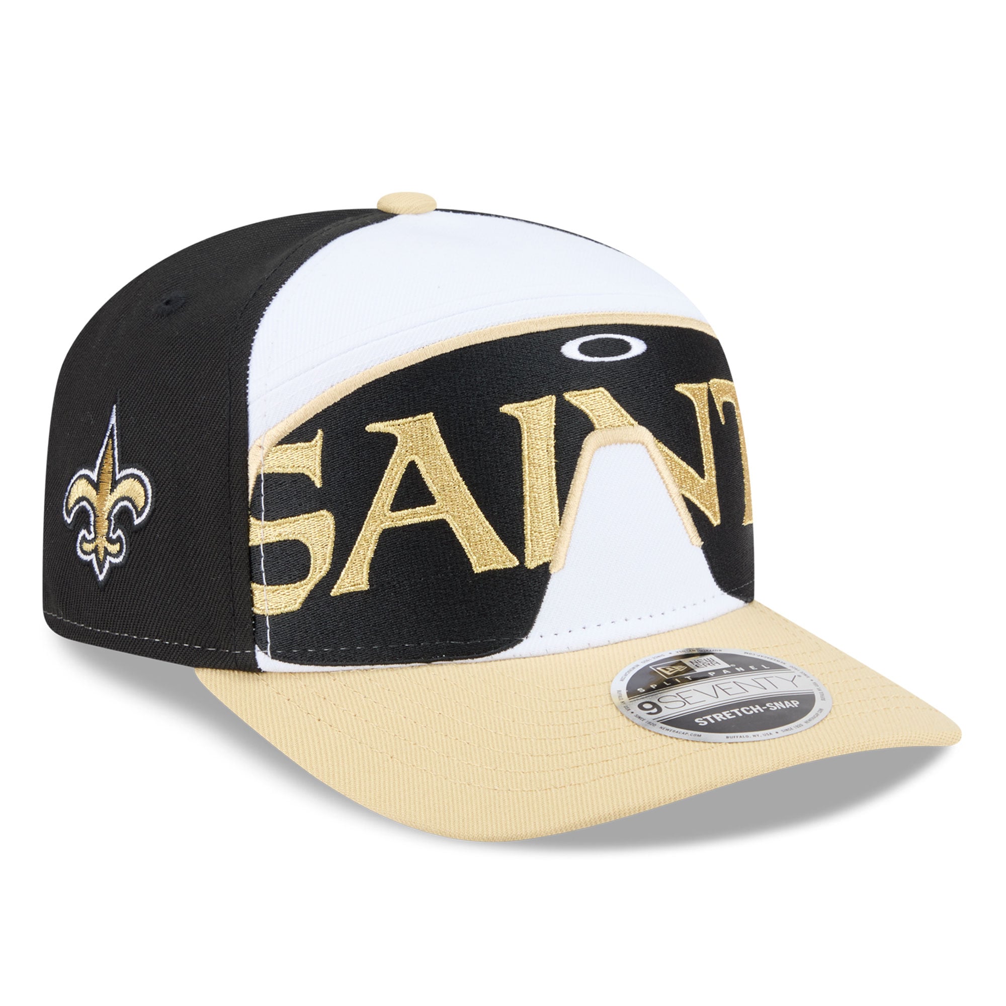 Men's New Era x Oakley  Black New Orleans Saints 9SEVENTY Adjustable Hat