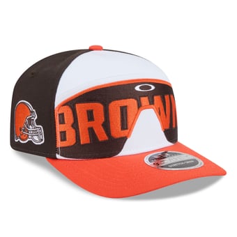 Men's New Era x Oakley  White Cleveland Browns 9SEVENTY Adjustable Hat