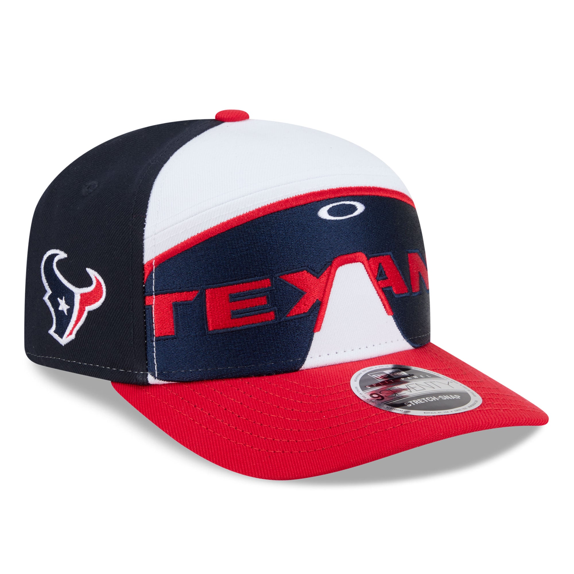 Men's New Era x Oakley  Blue Houston Texans 9SEVENTY Adjustable Hat