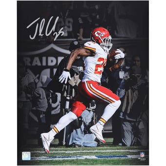 Jamaal Charles Kansas City Chiefs Autographed 16" x 20" Four Receiving Touchdown Game Spotlight Photograph