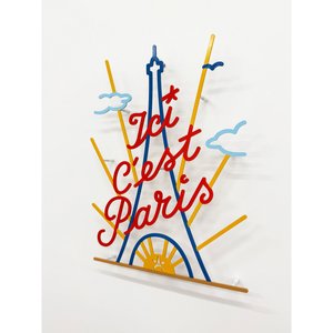 Sculpture décorative PSG x Pieter Ceizer en métal - 40 x 32cm, vue 4