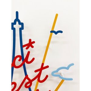 Sculpture décorative PSG x Pieter Ceizer en métal - 40 x 32cm, vue 5