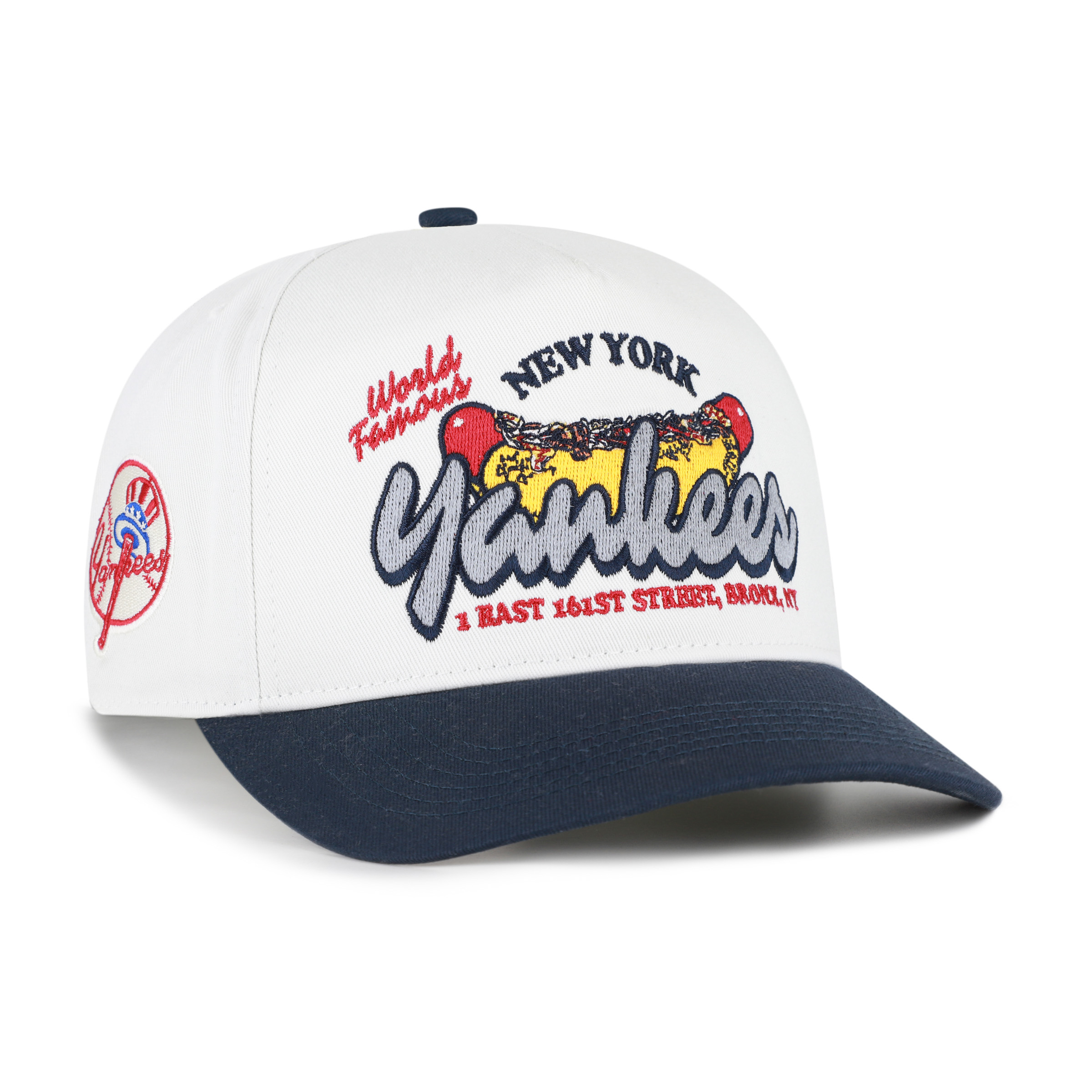 Men’s ’47 White/Navy New York Yankees Glizzy Collection Hitch Adjustable Hat Men’s ’47 White/Navy New York Yankees Glizzy Collection Hitch Adjustable Hat