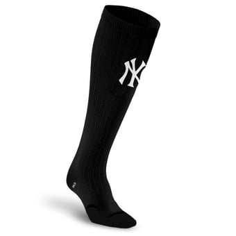 Unisex PRO Compression Black New York Yankees Over-the-Calf Medium Graduated Compression Socks