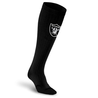 Unisex PRO Compression Black Las Vegas Raiders Over-the-Calf Medium Graduated Compression Socks