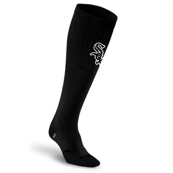 Unisex PRO Compression Black Chicago White Sox Over-the-Calf Medium Graduated Compression Socks