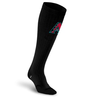 Unisex PRO Compression Black Arizona Diamondbacks Over-the-Calf Medium Graduated Compression Socks