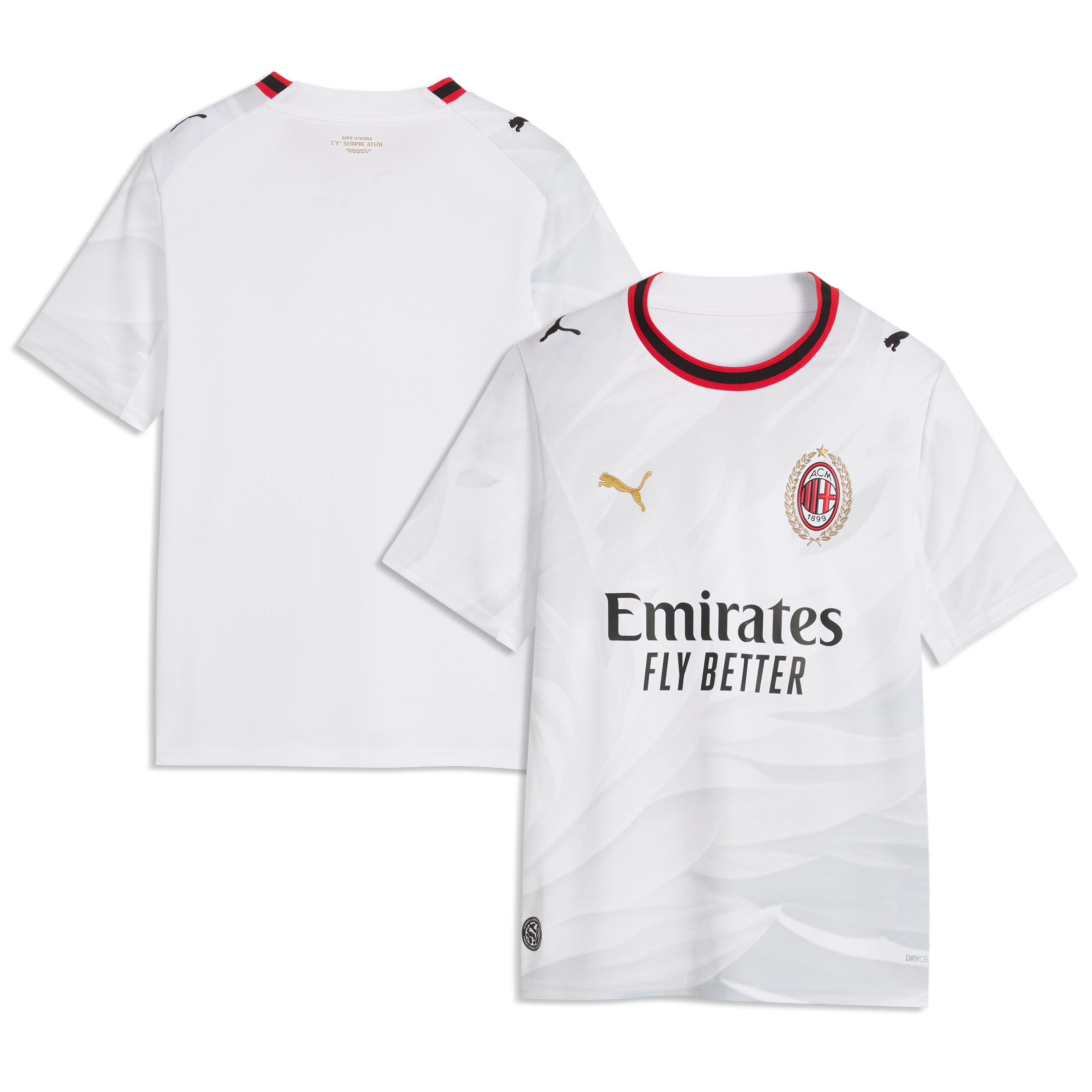 Youth Puma White AC Milan 2026/27 Away Replica Jersey