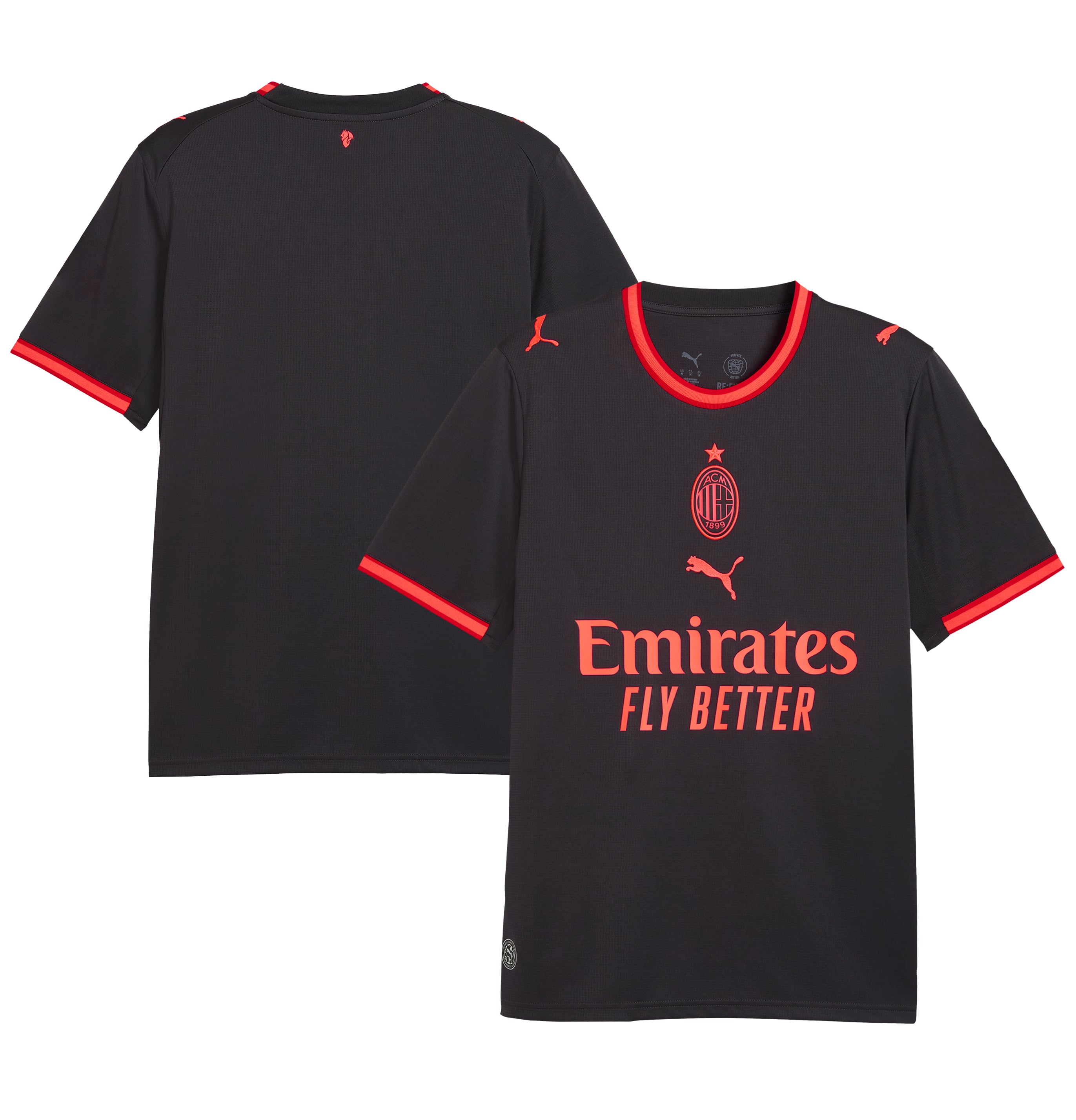 Youth Puma Gray AC Milan 2026/27 Third Replica Jersey