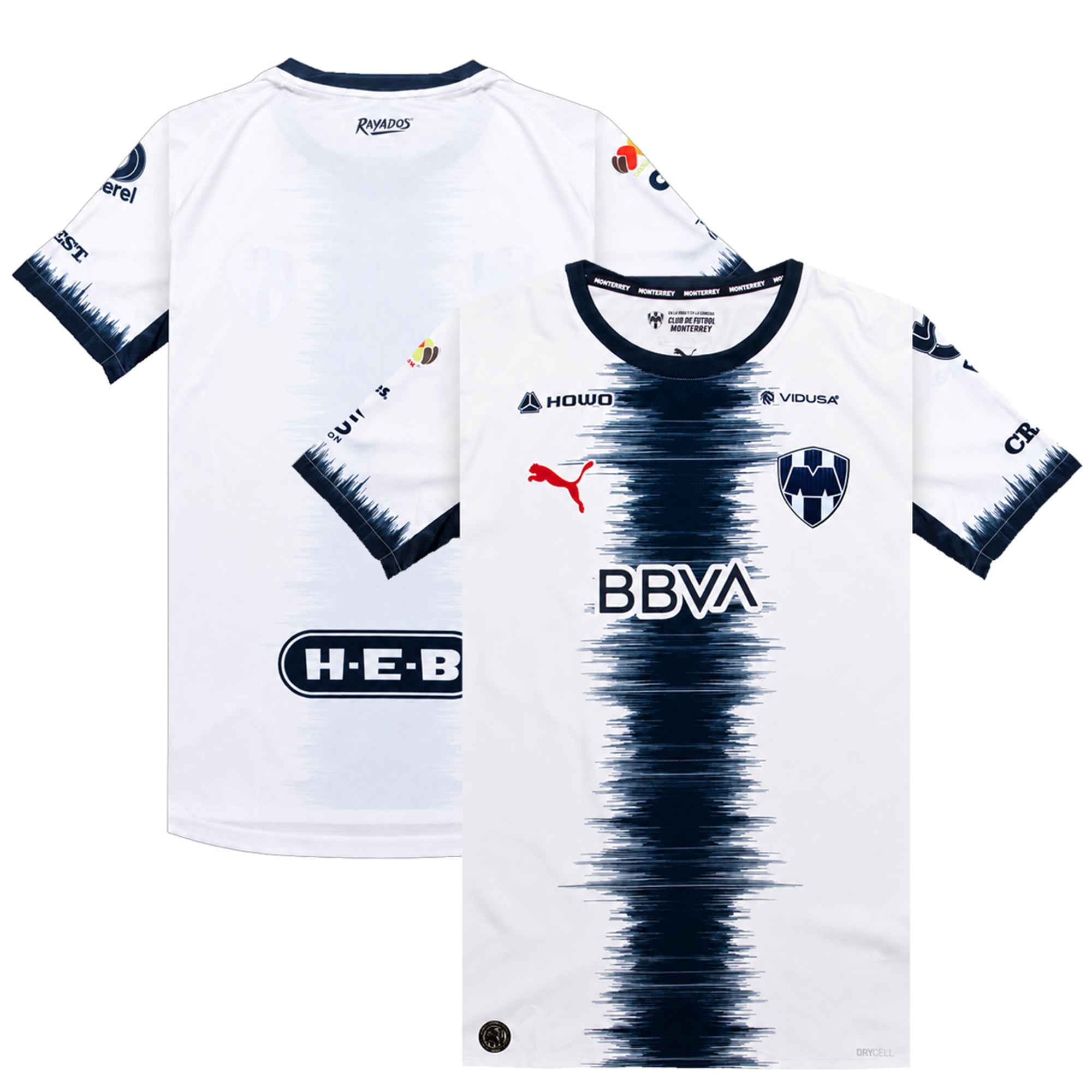 Youth Puma  White CF Monterrey 2026/27 Away Replica Jersey