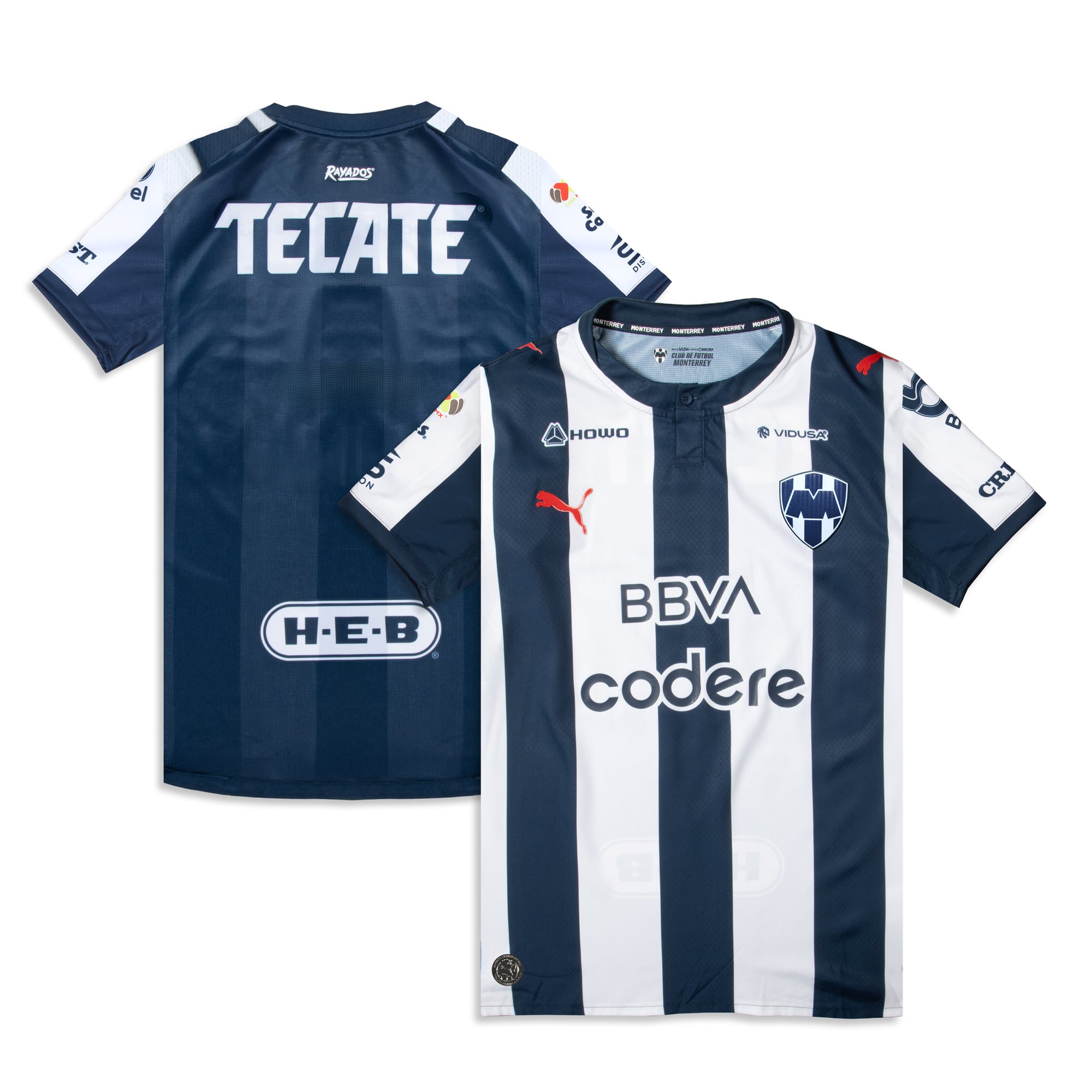 Men's Puma  Navy CF Monterrey 2026/27 Home Replica Jersey