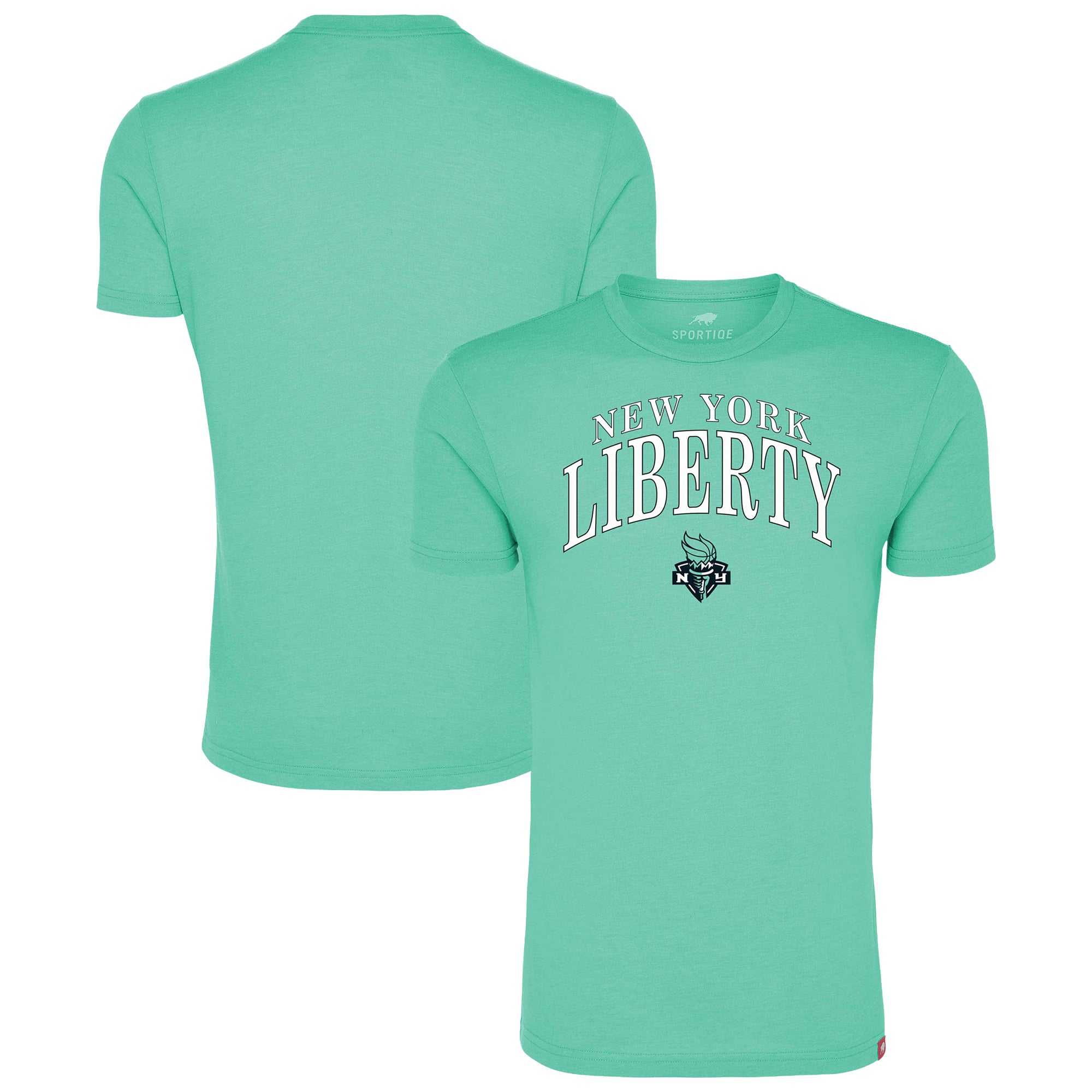 Unisex Sportiqe  Mint New York Liberty Comfy T-Shirt