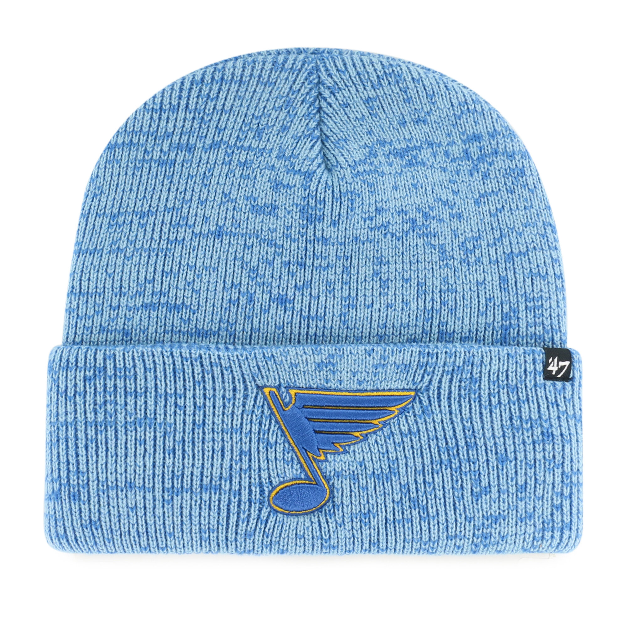 Men's '47 Blue St. Louis Blues Brain Freeze Cuffed Knit Hat