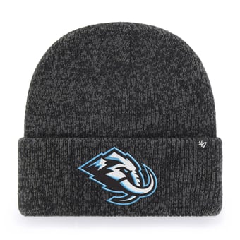 Men's '47 Black Utah Mammoth Brain Freeze Cuffed Knit Hat
