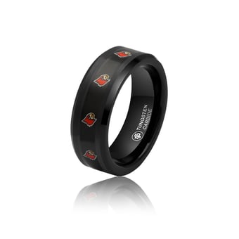 FanDrip Louisville Cardinals Tungsten Ring