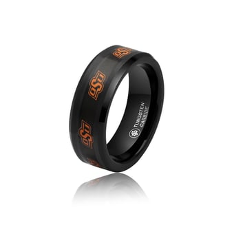 FanDrip Oklahoma State Cowboys Tungsten Ring