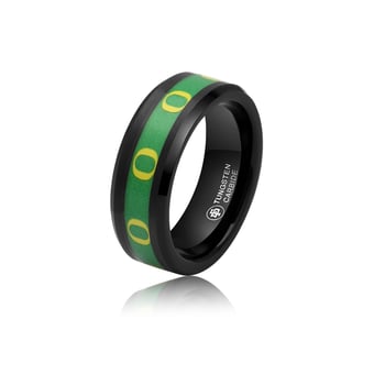 FanDrip Oregon Ducks Tungsten Ring