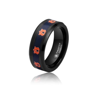 FanDrip Auburn Tigers Tungsten Ring