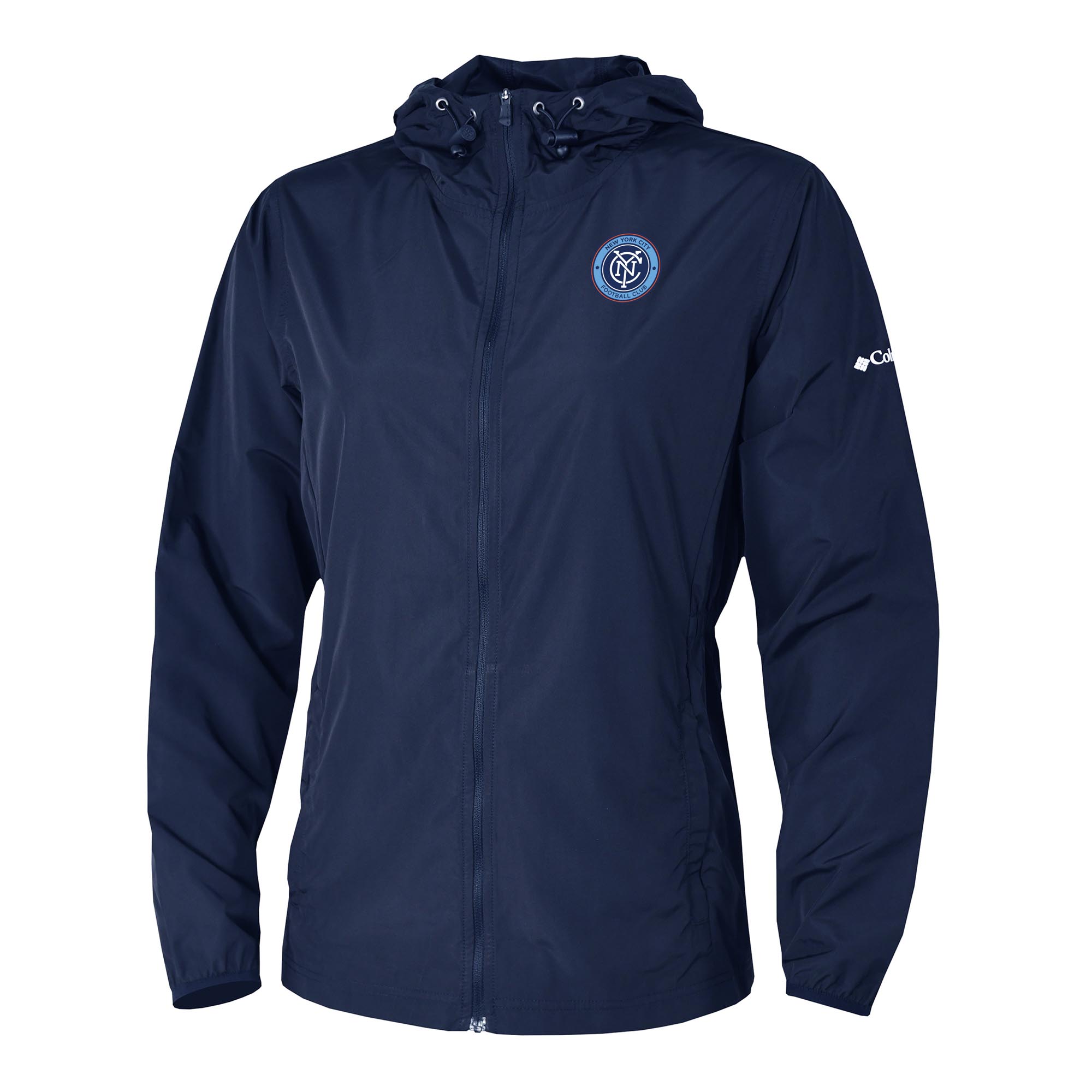 Women’s Columbia Navy New York City FC The Prodigy Full-Zip Windbreaker Women’s Columbia Navy New York City FC The Prodigy Full-Zip Windbreaker