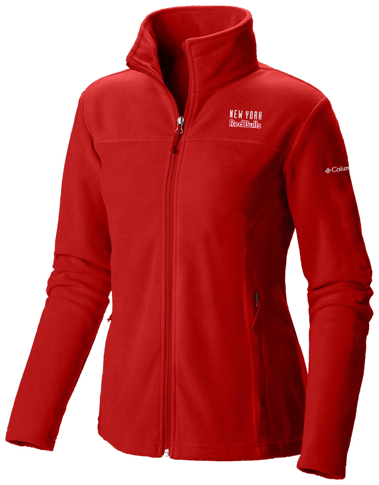Women’s Columbia Red New York Red Bulls Give & Go II Fleece Full-Zip Jacket Women’s Columbia Red New York Red Bulls Give & Go II Fleece Full-Zip Jacket