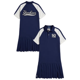 Girls Youth Polo Ralph Lauren Blue Yankees Polo Dress
