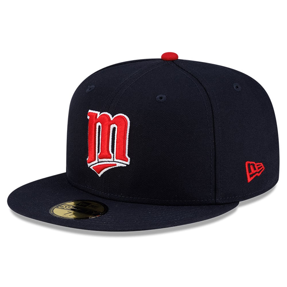 Men's New Era  Navy Minnesota Twins Turn Back the Clock 59FIFTY Fitted Hat