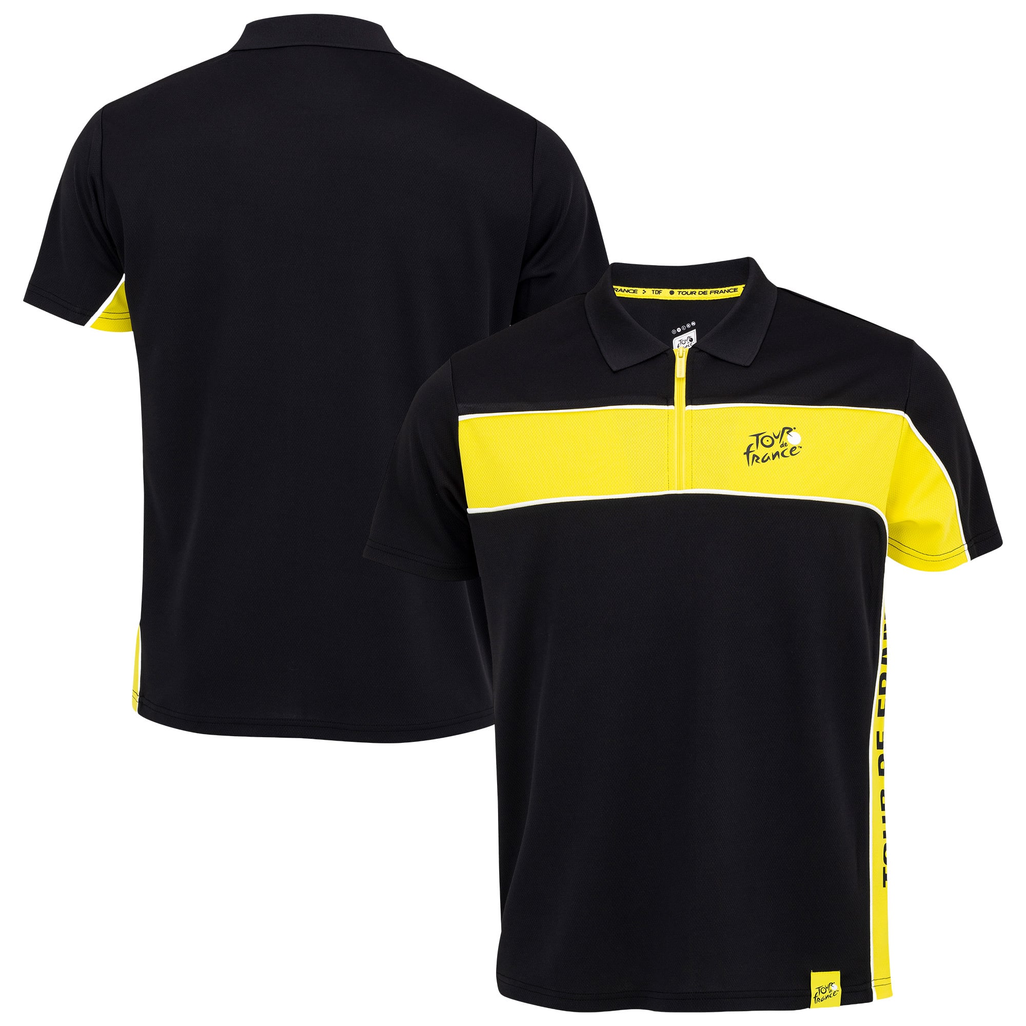 Polo Tour de France Blocco di colore - Nero