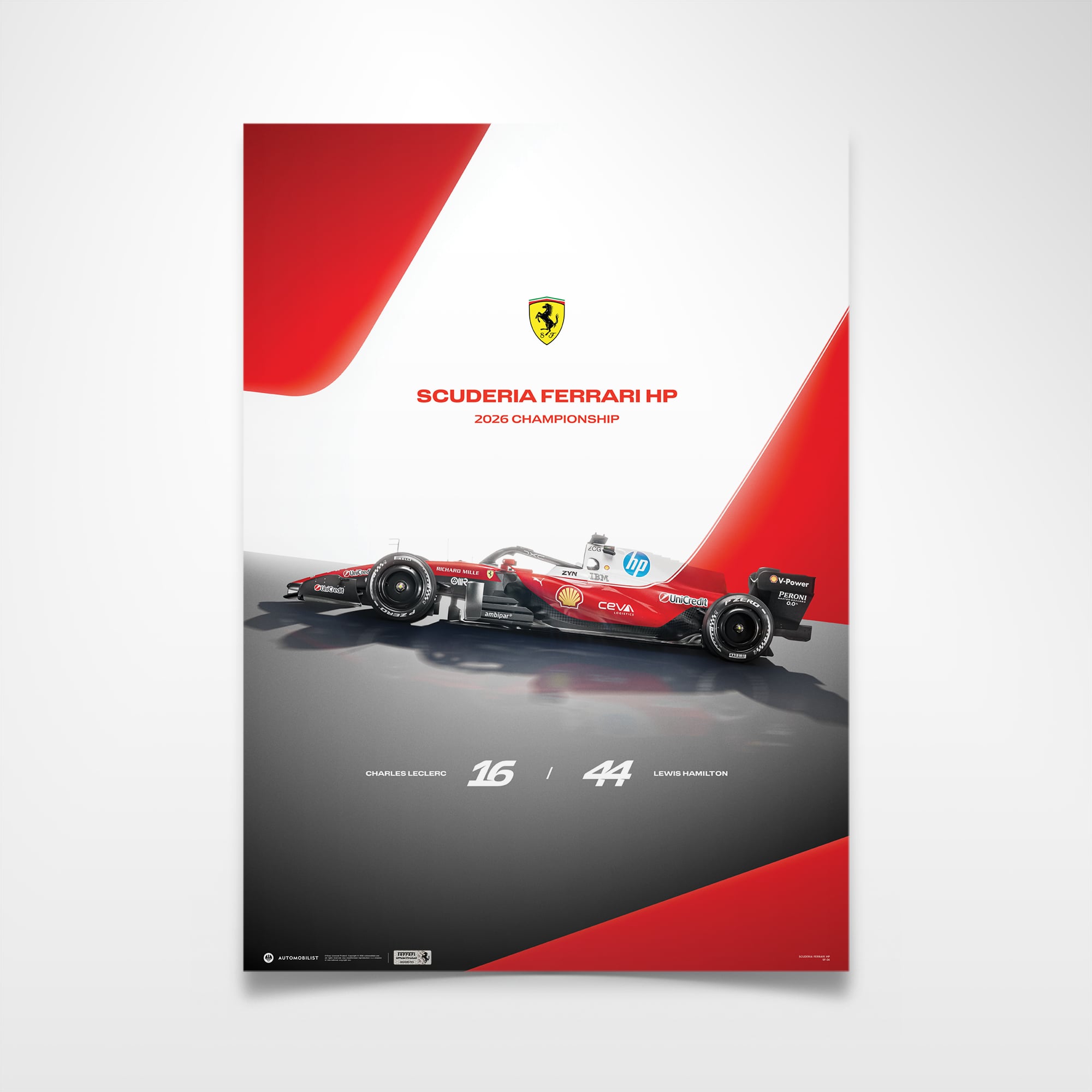 Scuderia Ferrari SP-26 Poster