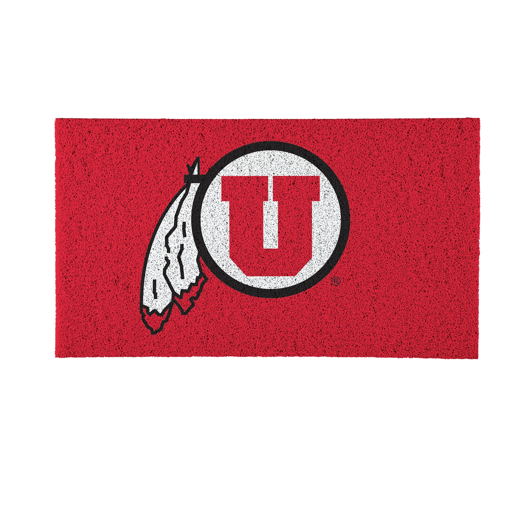 Utah Utes 16" x 28" Full Color Indoor/Outdoor Logo Turf Mat