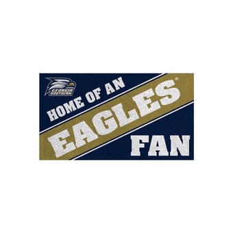 Georgia Southern Eagles 16" x 28" Home of a Fan Indoor/Outdoor Logo Turf Mat