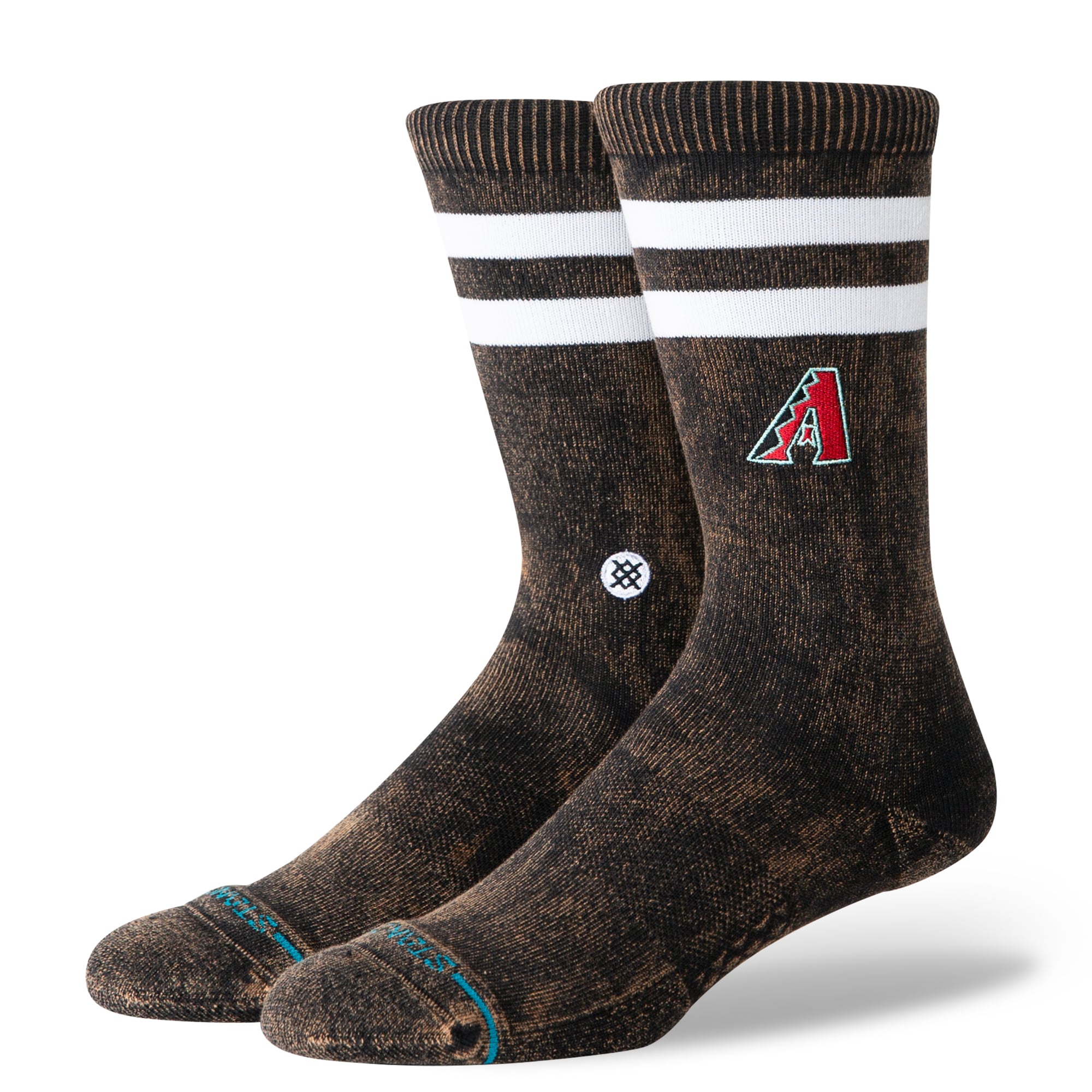 Unisex Stance Black Arizona Diamondbacks Rotation Crew Socks