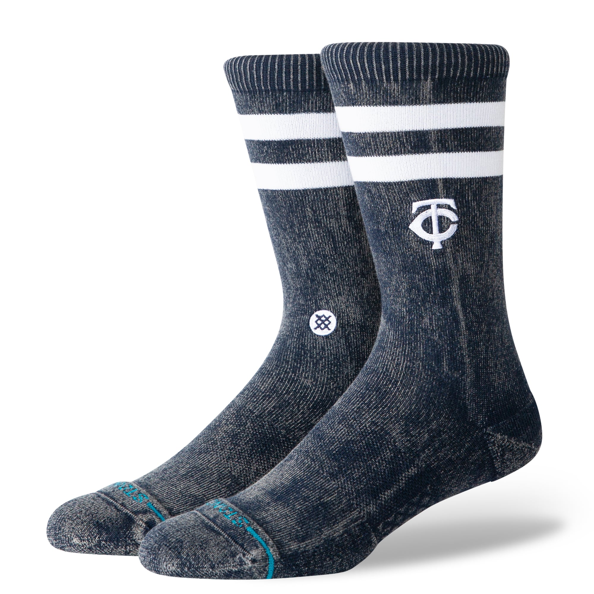 Unisex Stance Navy Minnesota Twins Rotation Crew Socks