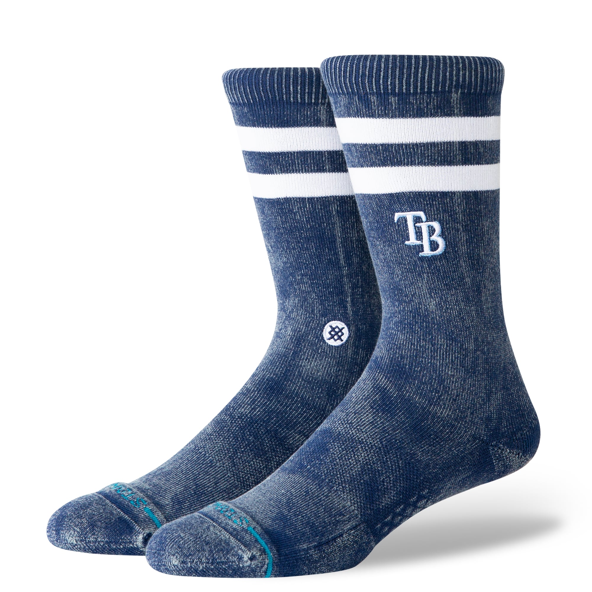 Unisex Stance Navy Tampa Bay Rays Rotation Crew Socks